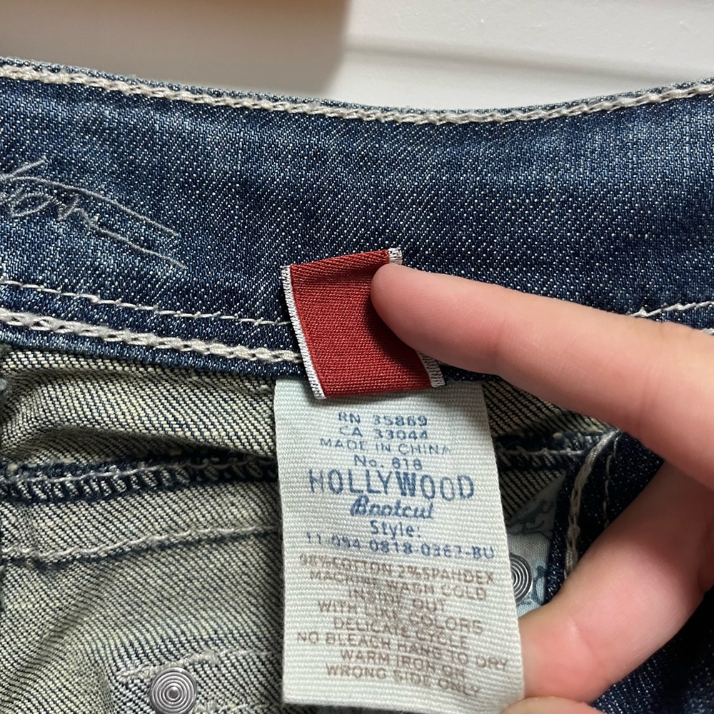 Stetson Womens Hollywood Bootcut Jeans Size 14 - Picture 8 of 10